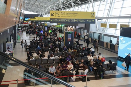 В аэропорту Казани задерживаются около 50 рейсов на вылет и прилет, 8 отменены