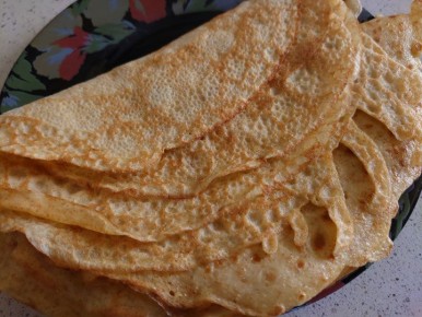 Блины из спельтовой муки