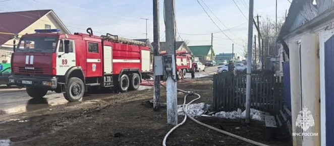 Ошибки в монтаже электроприборов привели к пожару в Тукаевском районе