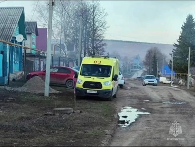 В Альметьевском районе при пожаре погиб мужчина