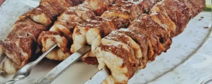 Необычный узбекский слоеный шашлык, который вас поразит