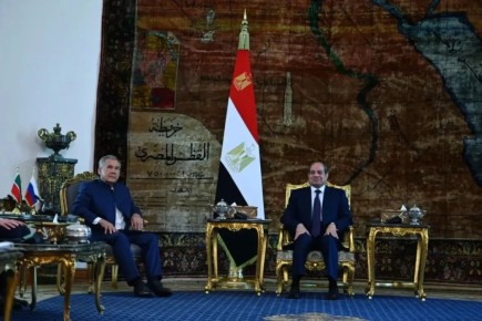 за сегодня, 14 апреля. Рустам Минниханов встретился с президентом Египта Абделем Фаттахом Ас-Сиси