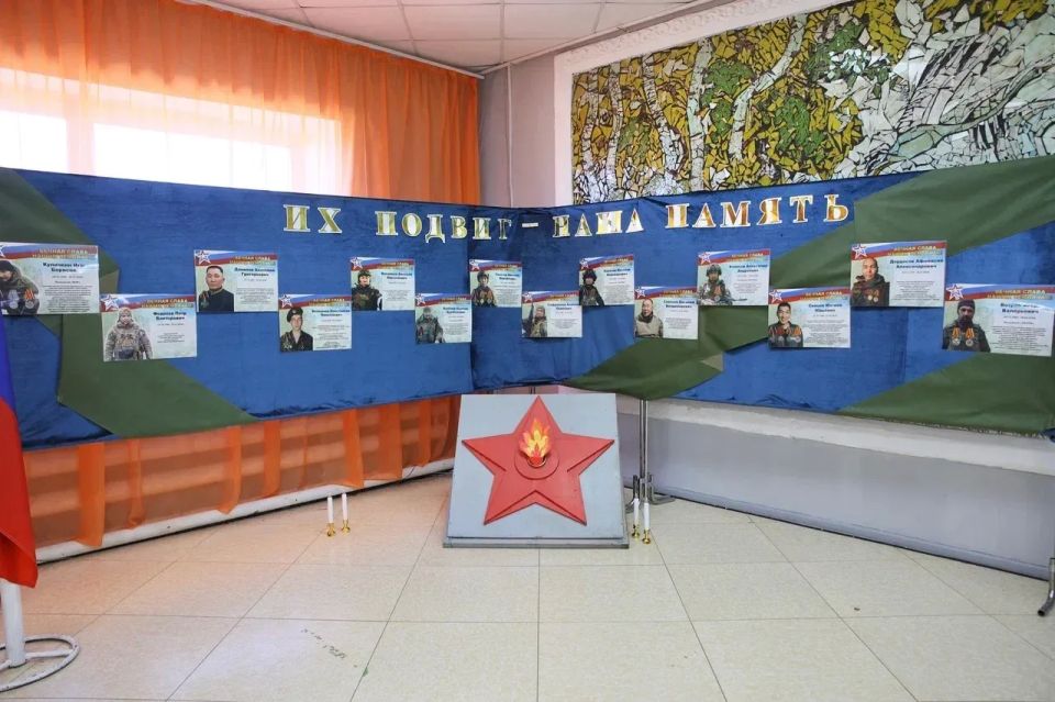 Фотовыставка памяти бойцов специальной военной операции открылась в Тулагино