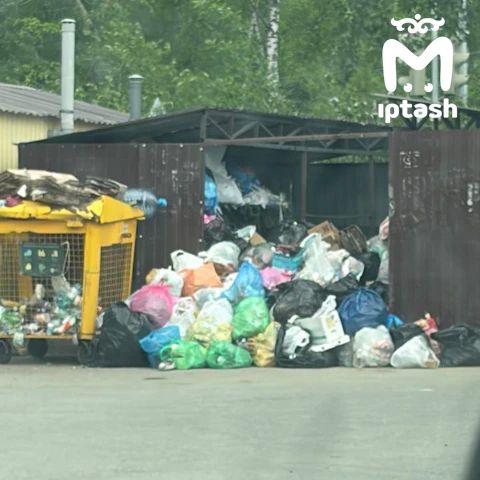 Казань и её окрестности тонут в мусоре, который плавится на 30-градусной жаре Казань и её окрестности тонут в мусоре, который плавится на 30-градусной жаре