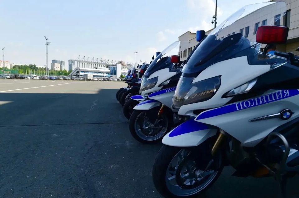 На дорогах Татарстана начал свою работу полицейский мотопатруль На дорогах Татарстана начал свою работу полицейский мотопатруль