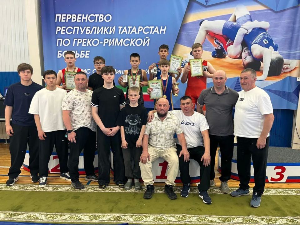 Заинске прошло первенство Республики Татарстан по греко-римской борьбе среди юношей 2013–2014 годов рождения