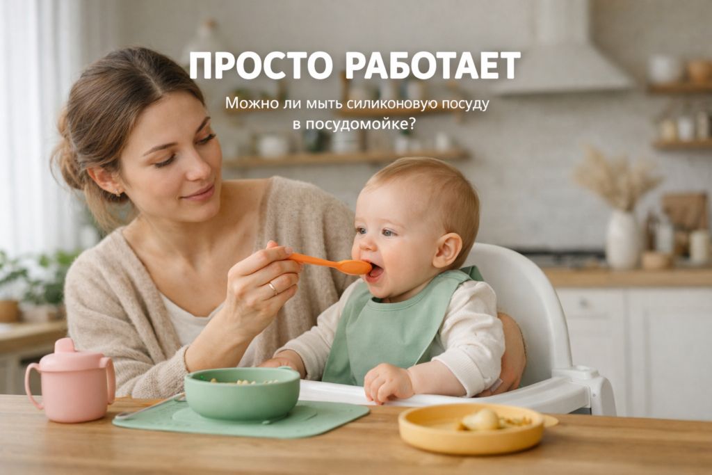 Секреты чистоты: как правильно ухаживать за силиконовой посудой для детей