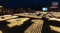 В Парке Победы Казани из 40 тысяч свечей выложили картину в честь защитника Брестской крепости Петра Гаврилова
