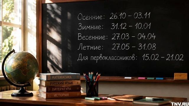 Минпросвещения направило регионам рекомендации по каникулам на 2026/27 учебный год