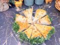 Хрустящие лавашевые трубочки с сырно-куриной начинкой на праздник