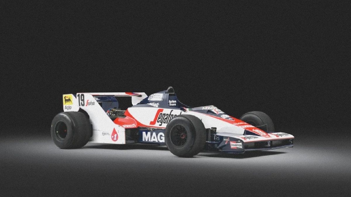 Первая машина Айртона Сенны Toleman TG183B выйдет на аукцион с стартовой ценой €2,8 млн