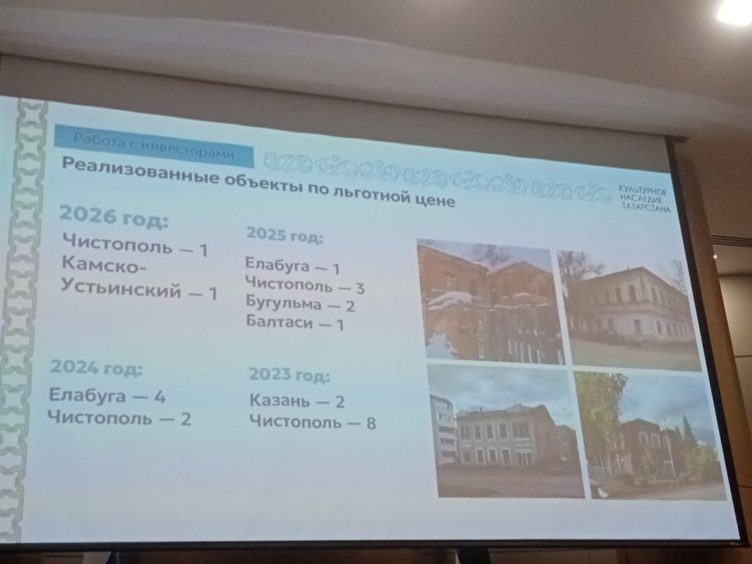 В Татарстане в 2026 году возродили более 10 памятников архитектуры В Татарстане в 2026 году возродили более 10 памятников архитектуры