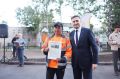 В рамках программы «Лето в Татарстане» во дворе дома № 64 на проспекте Химиков отметили открытие обновленной территории