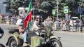 Рустам Минниханов на мотоцикле «Урал» с флагом республики возглавил колонну мотоциклистов