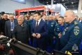 Главы МЧС России и Республики Татарстан осмотрели отечественные и зарубежные образцы техники и вооружения на салоне «Комплексная безопасность»