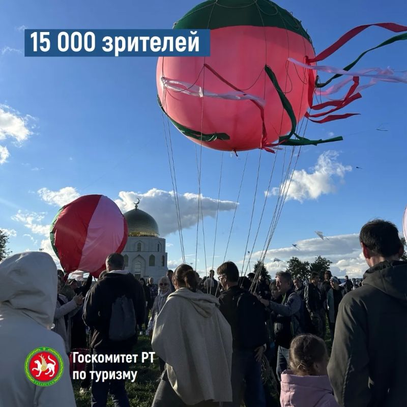 В Великом Болгаре завершился Всероссийский фестиваль воздухоплавания «Мечтатели» В Великом Болгаре завершился Всероссийский фестиваль воздухоплавания «Мечтатели»