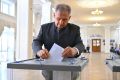 Раис республики Рустам Минниханов также отдал свой голос