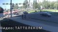 Столкновение двух легковых автомобилей произошло сегодня на улице 50 лет Октября рядом с «Джалилем»