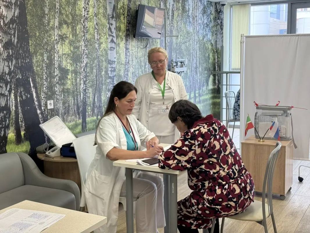 Пациенты Нижнекамской ЦРМБ принимают участие в голосовании Пациенты Нижнекамской ЦРМБ принимают участие в голосовании