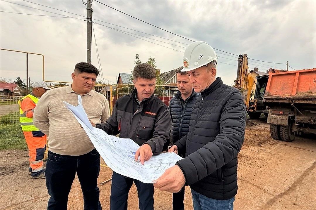 #модернизацияМКИ Завершается строительство систем водоотведения в поселке Элеваторная Гора Набережных Челнов #модернизацияМКИ Завершается строительство систем водоотведения в поселке Элеваторная Гора Набережных Челнов