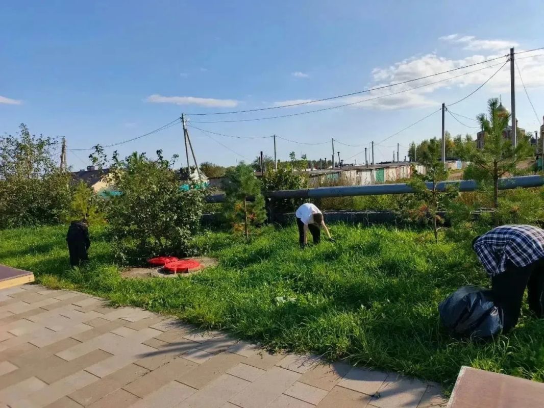 Актюбинский принял эстафету марафона «По следам добрых дел»! Актюбинский принял эстафету марафона «По следам добрых дел»!