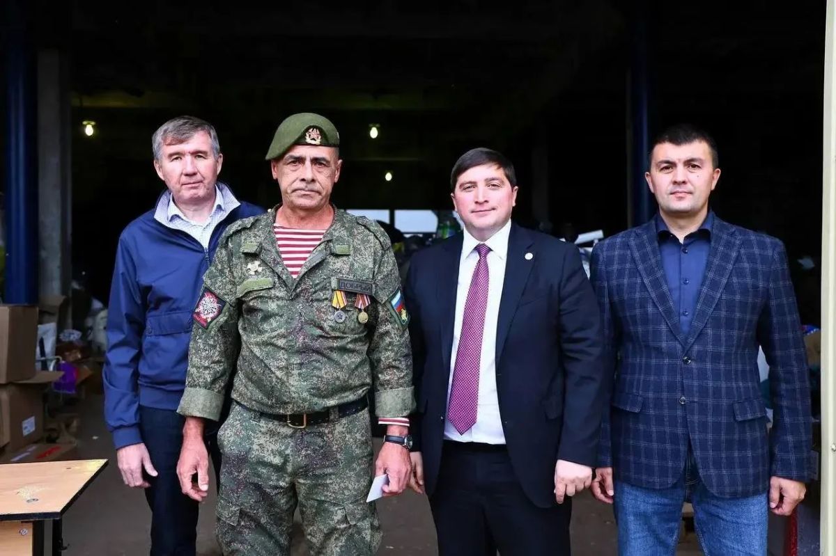 25 тонн гуманитарного груза направил Нижнекамск для земляков, находящихся на передовой