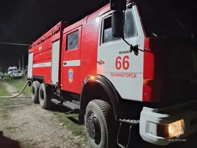 Пожар на М7: фура вспыхнула в Верхнеуслонском районе