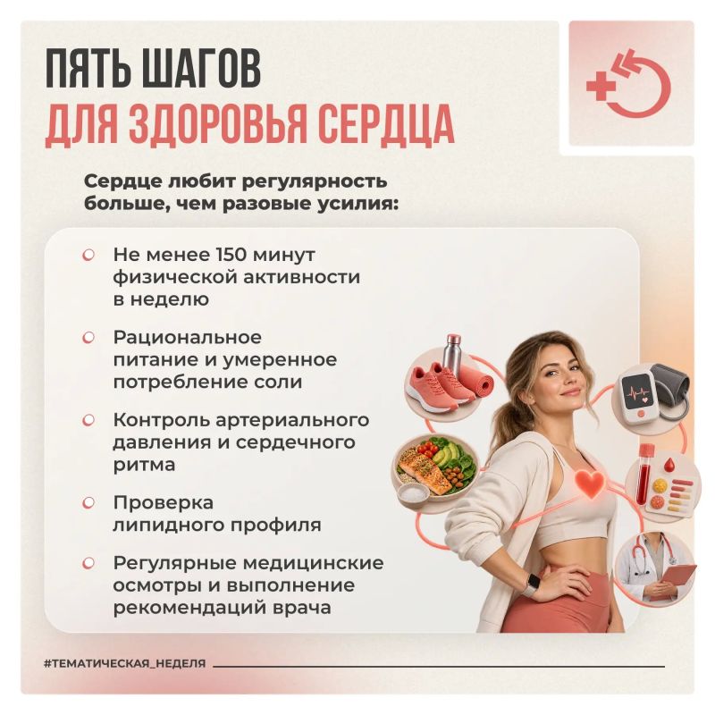 Сердце работает без пауз каждый день, а его здоровье во многом зависит от привычек, которые повторяются регулярно Сердце работает без пауз каждый день, а его здоровье во многом зависит от привычек, которые повторяются регулярно