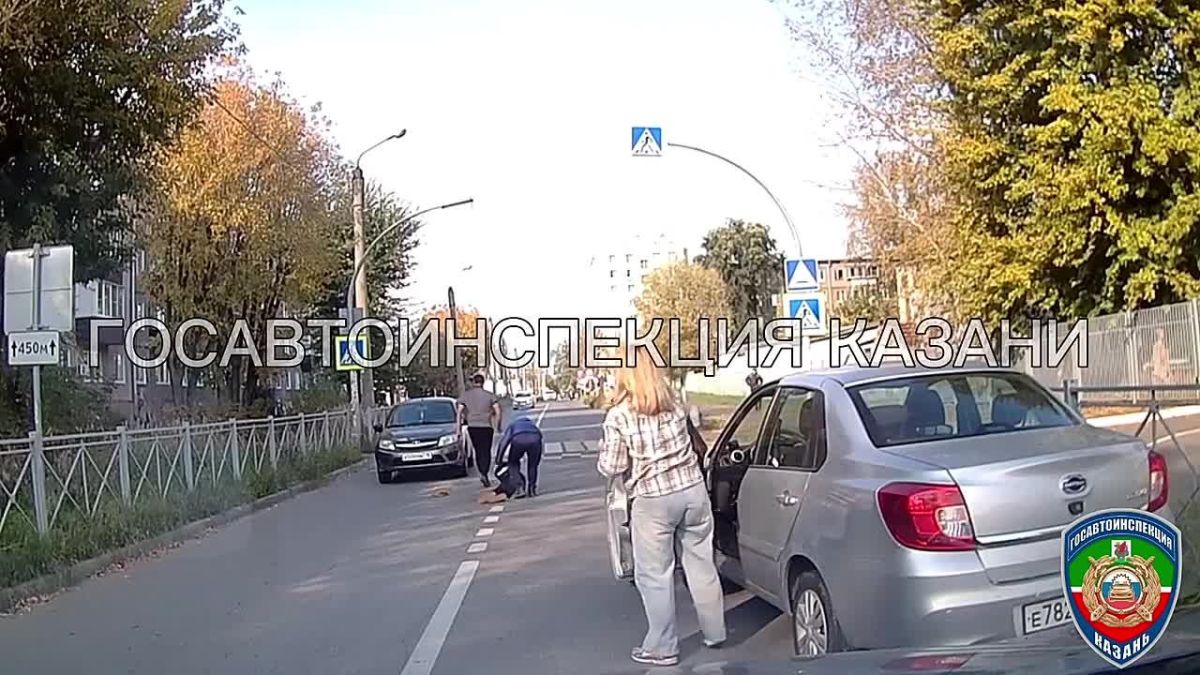 В Казани сбили 12-летнего мальчика на самокате