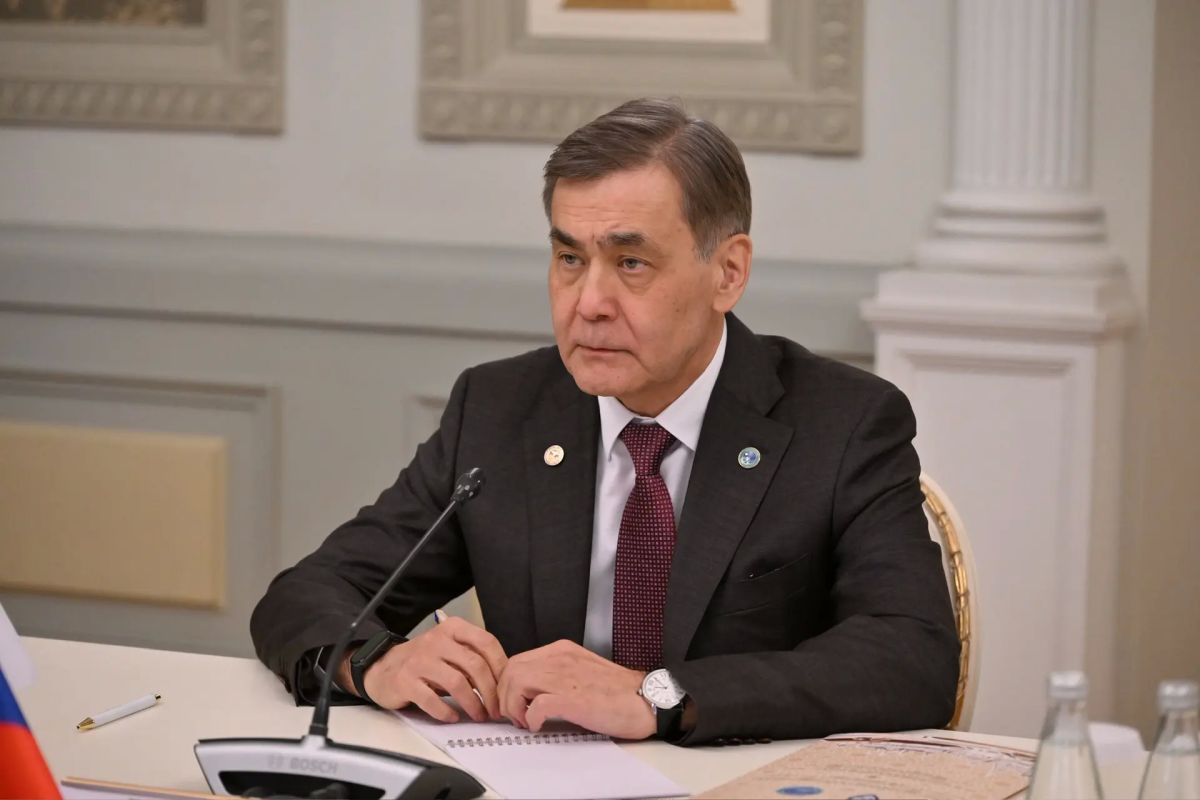 Александр Гуцан в ходе встречи с Генсеком ШОС Нурланом Ермекбаевым подчеркнул важность укрепления сотрудничества в рамках деятельности международных организаций Александр Гуцан в ходе встречи с Генсеком ШОС Нурланом Ермекбаевым подчеркнул важность укрепления сотрудничества в рамках деятельности международных организаций