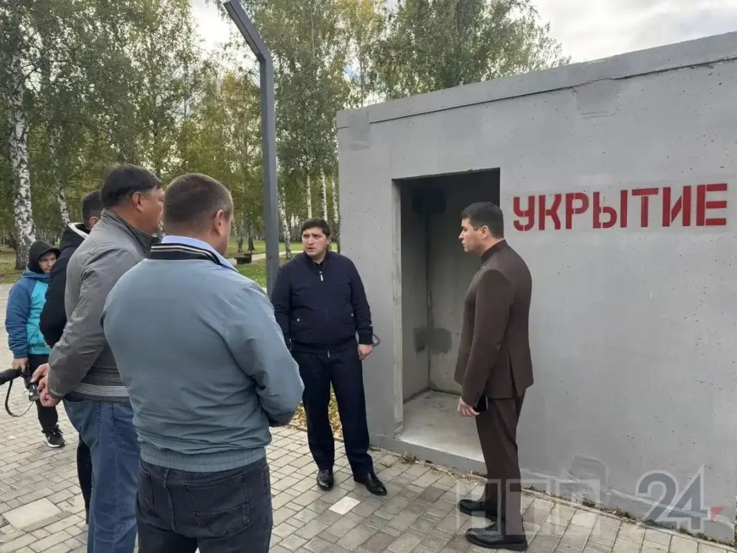 В Нижнекамске появилось железобетонное укрытие В Нижнекамске появилось железобетонное укрытие