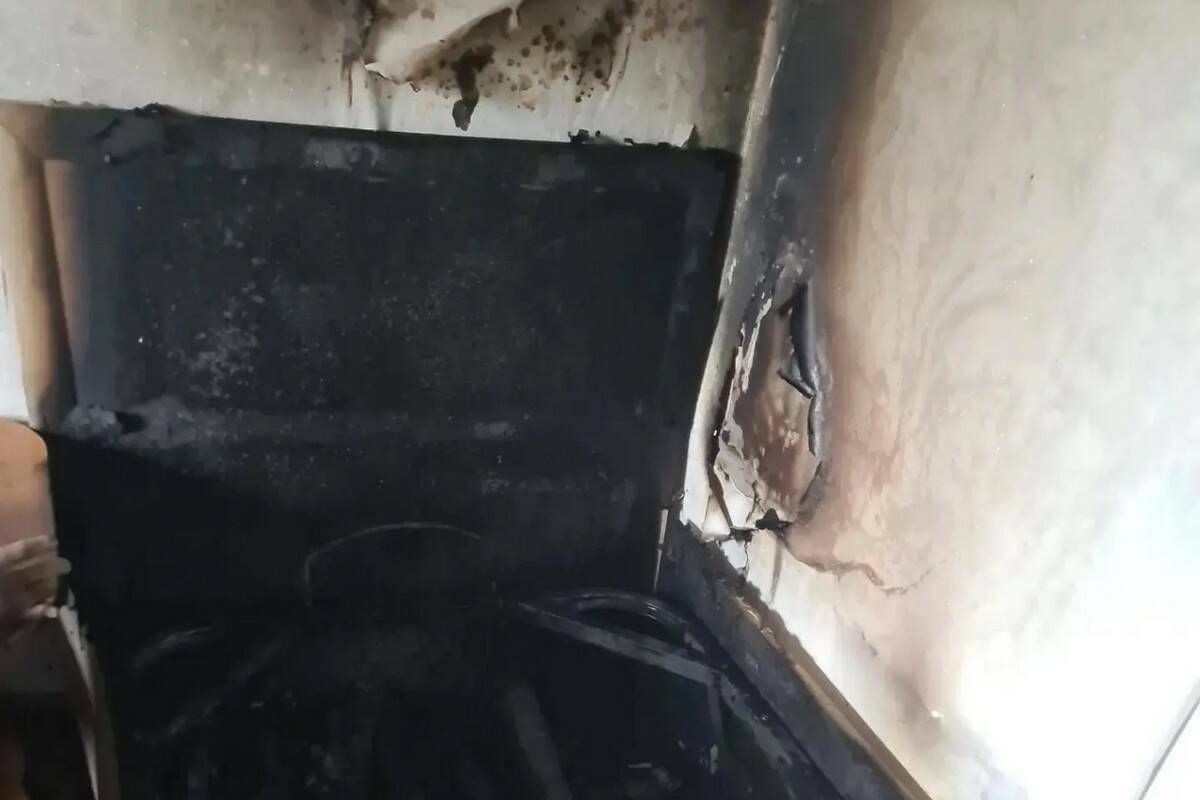 В Зеленодольском районе на пожаре погибла 55-летняя женщина