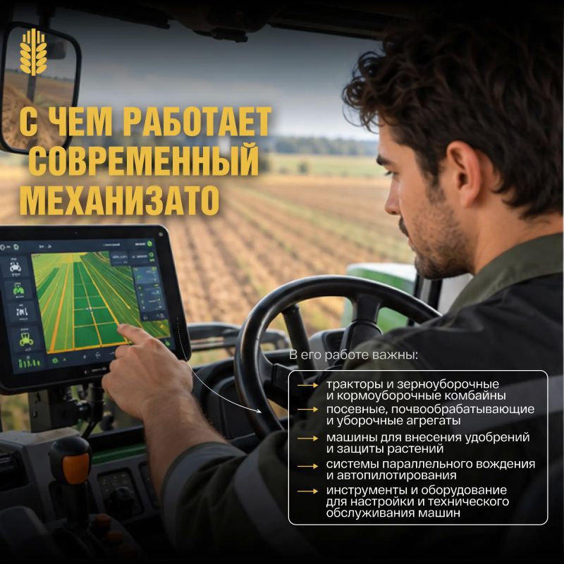 Механизатор сегодня: техника, точность и технологии Механизатор сегодня: техника, точность и технологии