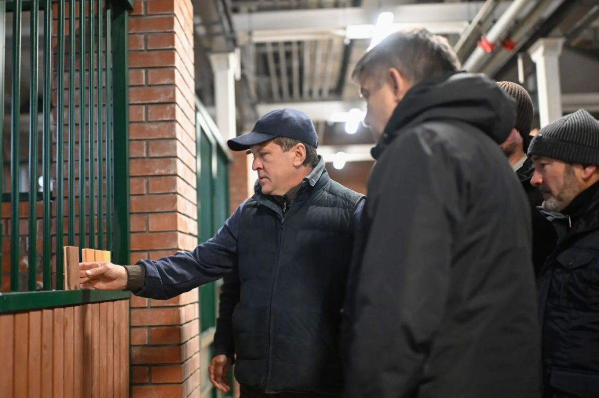 Галопом по стройке нового конноспортивного комплекса Галопом по стройке нового конноспортивного комплекса