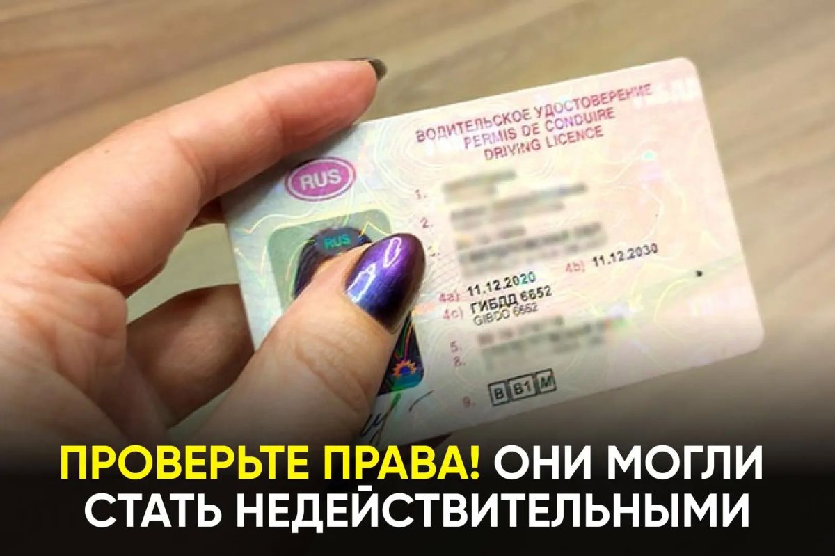 Автоматическое продление закончилось, и часть водителей должна оформить новые документы