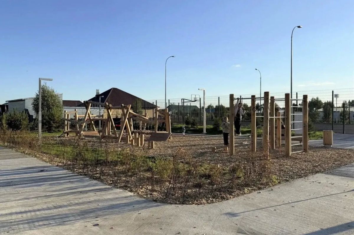 #благоустройство . Успешно завершена 2-я очередь благоустройства парка «Бэлэкэч» в поселке Богатые Сабы #благоустройство . Успешно завершена 2-я очередь благоустройства парка «Бэлэкэч» в поселке Богатые Сабы
