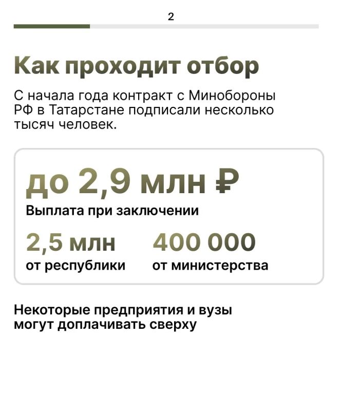 Татарстан — один из немногих регионов, где созданы наиболее комфортные условия для заключения контракта Татарстан — один из немногих регионов, где созданы наиболее комфортные условия для заключения контракта