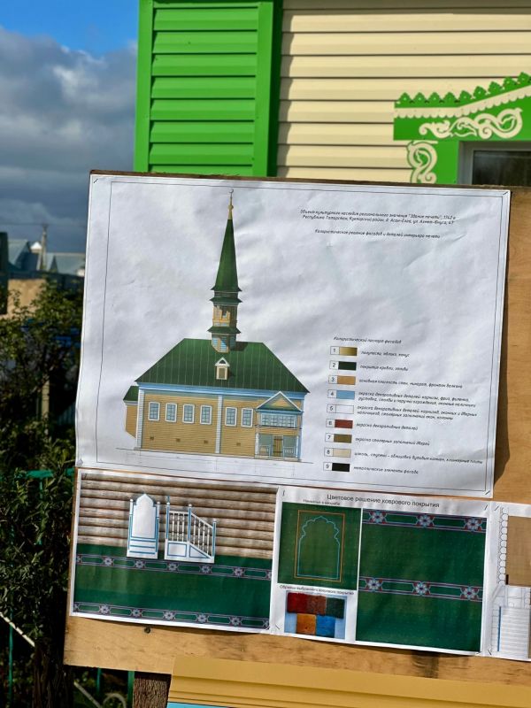 В Татарстане реставрируют старейшую деревянную мечеть республики В Татарстане реставрируют старейшую деревянную мечеть республики