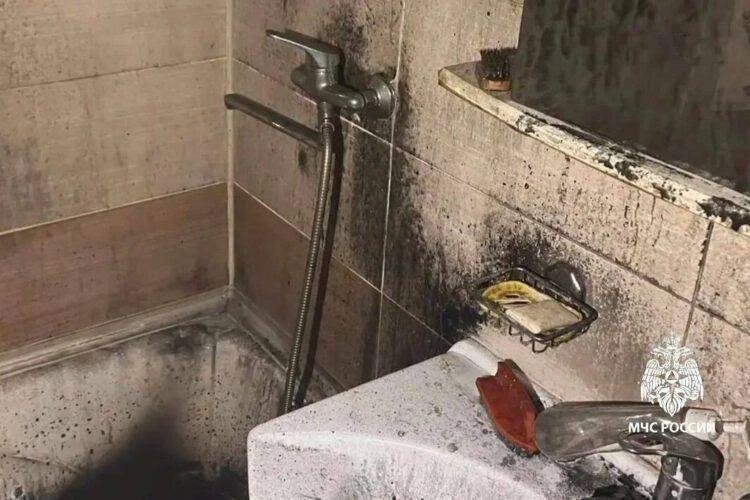 В Казани электросушитель для фруктов загорелся в ванной девятиэтажки