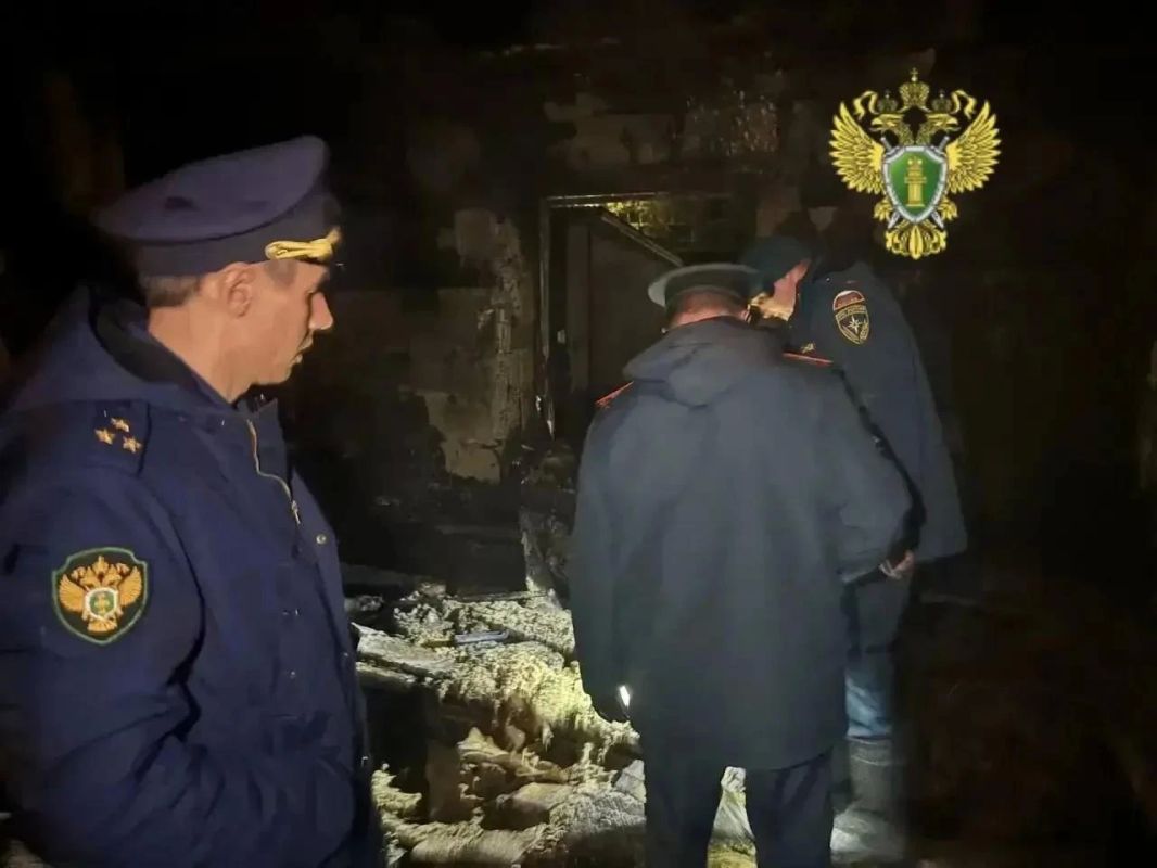 Сегодня ночью в селе Старая Салаусь (Балтасинский район) частично сгорел частный дом