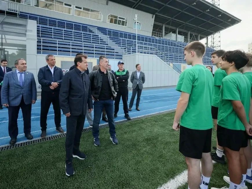Стадион «Ракета» продолжает преображаться Стадион «Ракета» продолжает преображаться