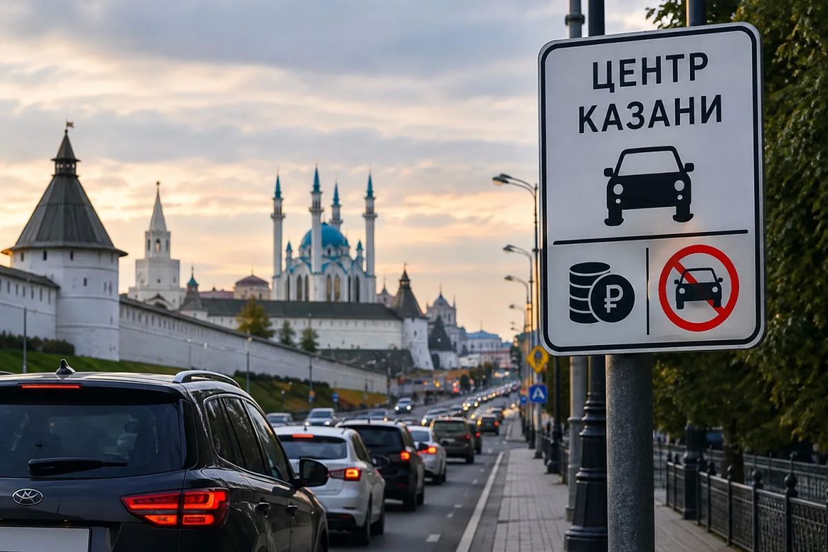 В Казани допустили платный въезд в центр города