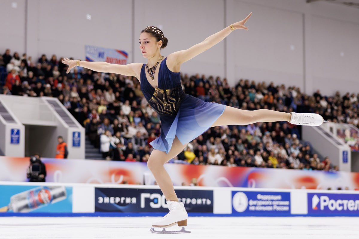 Фигуристка Анна Фролова выиграла короткую программу на казанском Гран-при России