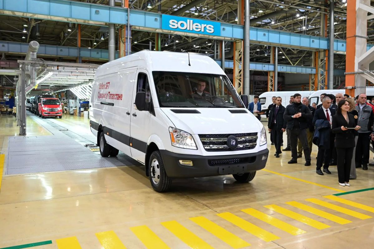 Стартовало серийное производство легких коммерческих автомобилей Sollers SF7 «Соллерс Алабуга»