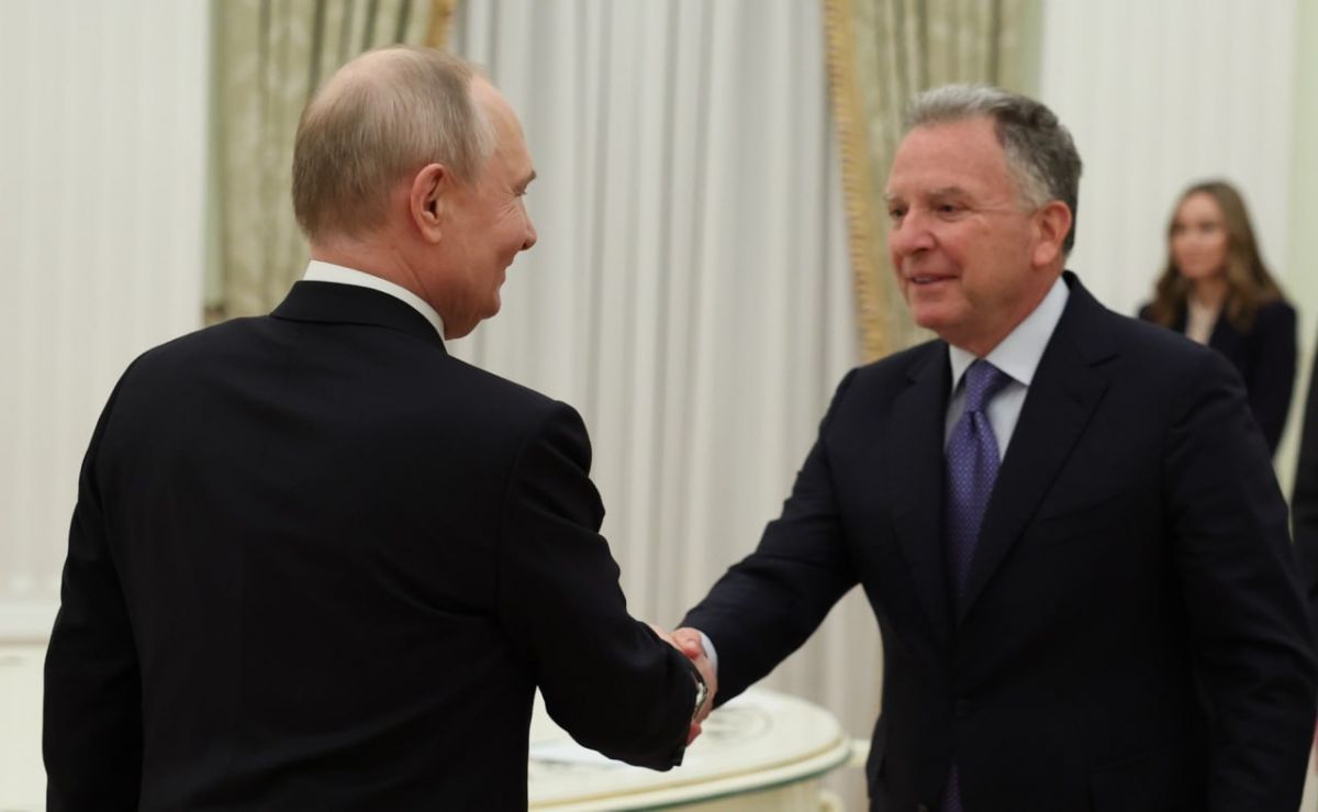 Владимир Путин встретился со спецпредставителем США Стивом Уиткоффом в Санкт-Петербурге