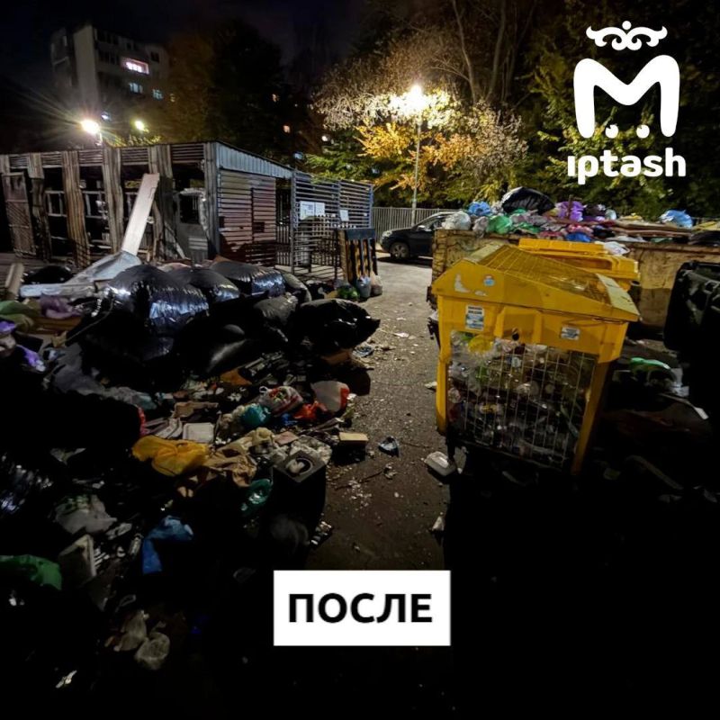 Вместо вывоза помойки с Батыршина, УК "ПЖКХ" поставила там контейнер для крупных отходов, жалуются местные жители Вместо вывоза помойки с Батыршина, УК "ПЖКХ" поставила там контейнер для крупных отходов, жалуются местные жители