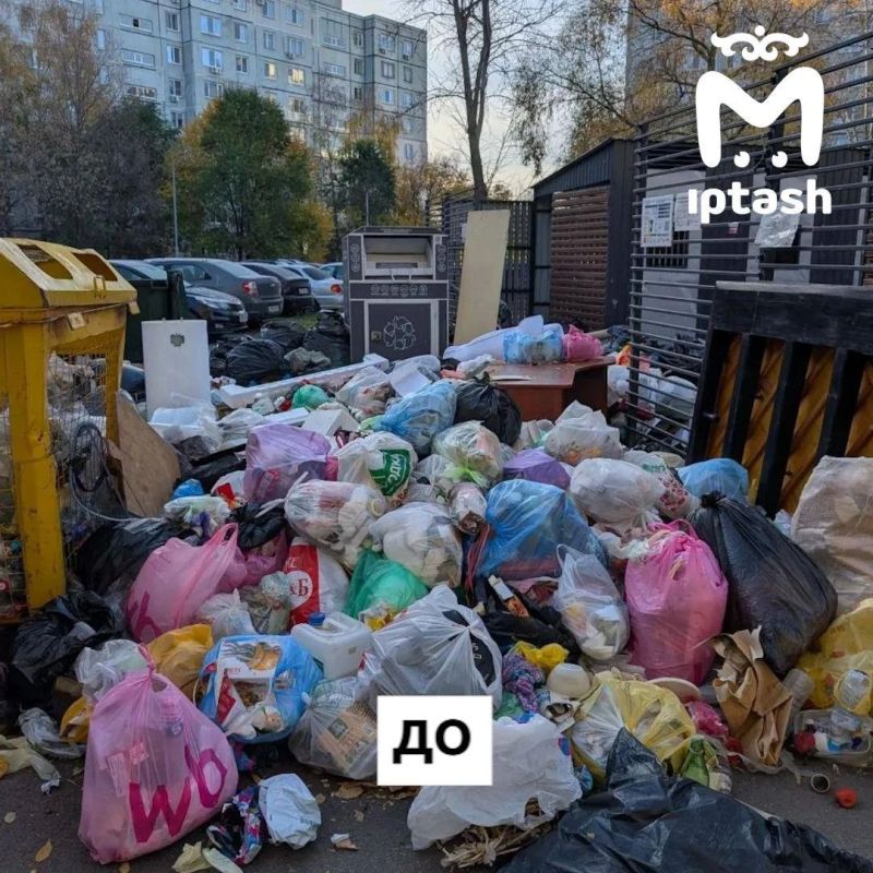 Вместо вывоза помойки с Батыршина, УК "ПЖКХ" поставила там контейнер для крупных отходов, жалуются местные жители