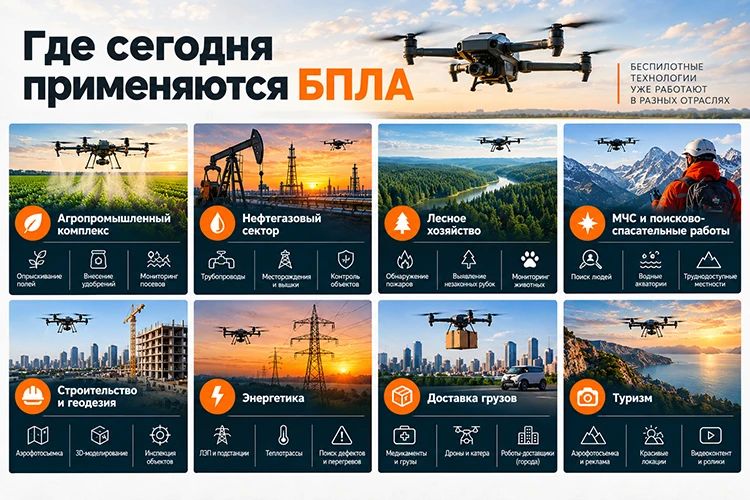 Рынок гражданских БПЛА в России, а особенно в Татарстане, стремительно развивается