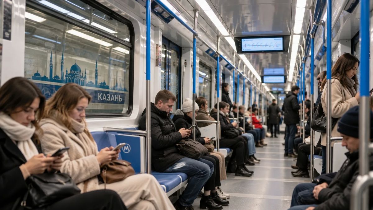 В "Метроэлектротрансе" объяснили сбой в движении поездов казанского метро