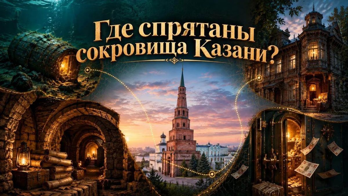 Сокровища Казани, которые до сих пор ищут